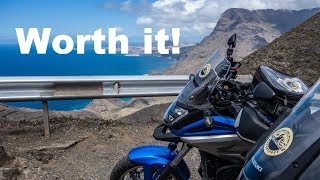 Honda NC 750 X in Gran Canaria  Everything The Motorcycle Rider Needs  Part 5 [upl. by Glad]