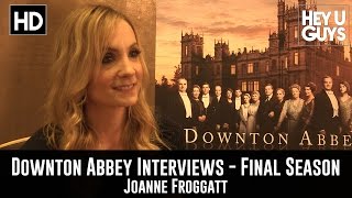 Joanne Froggatt Exclusive Interview  Downton Abbey Season 6 [upl. by Eidnak]