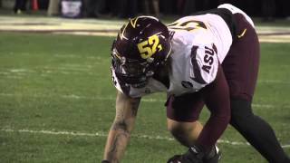 Carl Bradford OFFICIAL ASU Highlight  NFL Draft [upl. by Helve]