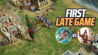 My First Late Game in Age of Mythology Retold [upl. by Annayehc745]