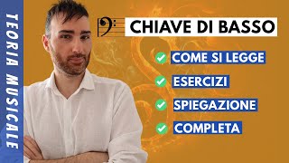 Chiave di Basso Tutto quello che devi Sapere con Esercizi ✅ [upl. by Didier]