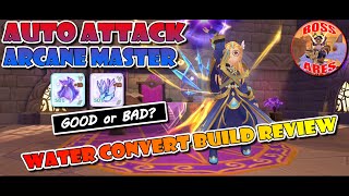 Ragnarok M Eternal Love  Auto Attack Arcane Master Water Convert Review for PVE [upl. by Merwyn]