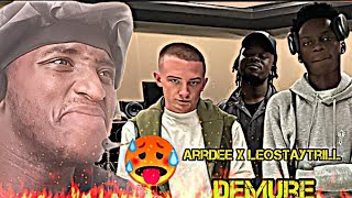 LEOSTAYTRILL X ARRDEE CRUSHED THIS  LEOSTAYTRILL X ARRDEE  DEMURE  REACTION [upl. by Heinrich752]