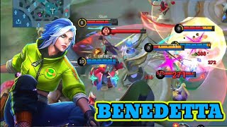 GAMEPLAY TOP GLOBAL BENEDETTA WITH RETRIBUTION [upl. by Ojeibbob]