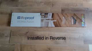 Lifeproof Vinyl Plank Flooring  Installed in Reverse [upl. by Marielle]