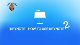 How to use Keynote [upl. by Ennaeel804]