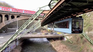 Wuppertal Germany Schwebebahn [upl. by Kenay53]