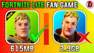 Fortnite Fan made game new update  best battle royale game for lowend device [upl. by Haidabo]