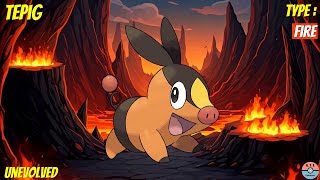 All Evolutions of Tepig [upl. by Worlock]