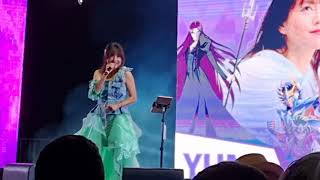 Yumi Matsuzawa  Chikyuugi 25th Anniversary version Saint Seiya Hades Live at Anime Summit 2023 [upl. by Asiluj]