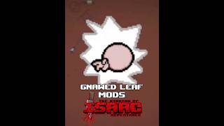 Gnawed leaf mods for Tboi shorts tboi thebindingofisaac games isaac mod leaf moai jojo [upl. by Aihsit]