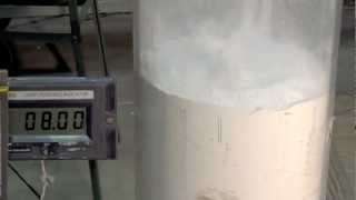 Jenike amp Johanson Powder Fluidization Demonstration [upl. by Eimareg479]