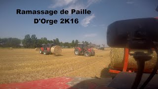 Ramassage de Paille DOrge 2016 [upl. by Phox]