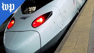 Go inside Amtrak’s new highspeed train [upl. by Nniuqal927]