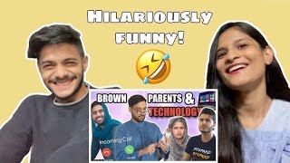 Brown Parents and Technology Reaction  Zaid Ali Vlogs  Indian Reactions [upl. by Koval]