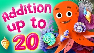 Addition up to 20  Math for Kindergarten amp 1st Grade  Kids Academy [upl. by Jovitta]