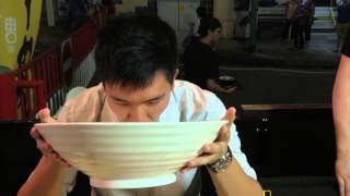 Man VS Food I  Yoshimaru Ramen Bar  Holland Village [upl. by Aitel793]