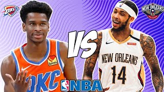 Oklahoma City Thunder vs New Orleans Pelicans 42424 NBA Picks amp Predictions  NBA Playoff Tips [upl. by Lesirg]