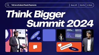 Tell me about Peach Payments  Think Bigger Summit 2024 [upl. by Yentruok]