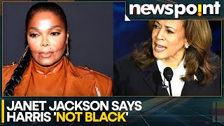 Janet Jackson Expresses Skepticism About Harriss Racial Identity  Newspoint  World News  WION [upl. by Steere]