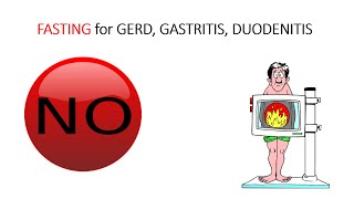 FASTING for GERD gastritis colitis not a good idea Explained [upl. by Jozef]