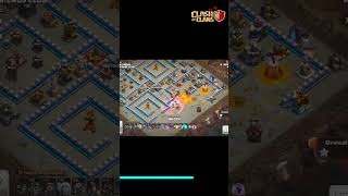 th12 attack strategy hybrid attack strategy clash of clans shorts coc ytshorts [upl. by Ymeraj]