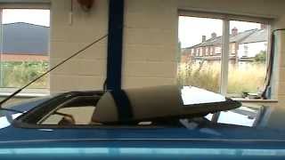 WEBASTO HOLLANDIA 300 CLASSIC LARGE MANUAL SPOILER SUNROOF [upl. by Suciram693]