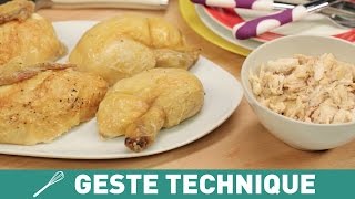 Comment découper un poulet cuit [upl. by Down]