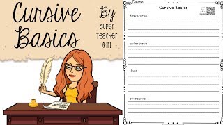 Cursive Writing for Beginners Cursive Basics [upl. by Anthe]