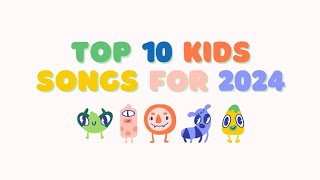 Top 10 Kids Songs of 2024 – Fun Educational and Entertaining Compilation by KidsDotHug [upl. by Schoof]