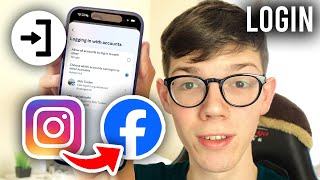 How To Login To Facebook Using Instagram  Full Guide [upl. by Laucsap]