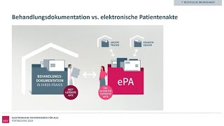 KBV bietet Fortbildung zur elektronischen Patientenakte an [upl. by Yelyac]