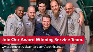 Bergeys Truck Center  Now Hiring Truck Technicians [upl. by Malcom]