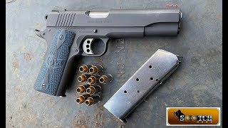 Colt 1911 Competition 45 ACP Gun Review [upl. by Hsuk]