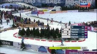 Biathlon  2011 Champions Race Moscow  Mixed Relay  24 [upl. by Ignace358]