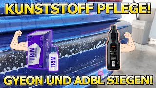 Diese 2 sind die SIEGER GYEON TRIM EVO UND ADBL BLACK OUTER  die besten Kunststoffpflegen Teil 3 [upl. by Froma]