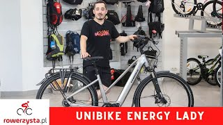 Rower elektryczny Unibike Energy  elektryczna perełka na rynku ebike [upl. by Nylecyoj]