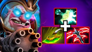 Insane Free Hit Damage Sniper 57Kills Swift Blink  Mjollnir  Stygian Desolator Dota 2 [upl. by Andriana]