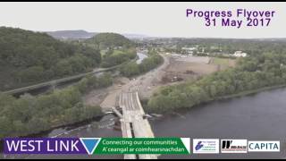 Westlink Progress Flyover 31 May 2017 [upl. by Fari729]