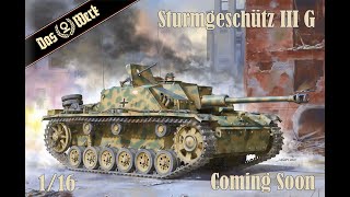 Preview 116 Sturmgeshutz III  STUG III  from Das Werk brand new tool [upl. by Yelrahs]