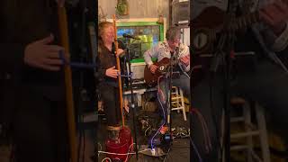 Electric Washtub Bass in action livemusicwashtubbass boxandbucket bucket gutbucket [upl. by Cedric]