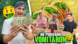 QUIEN COMA MAS TACOS GANA DINERO🌮🤑 Reto EXTREMO de Comida [upl. by Sirtaeb307]