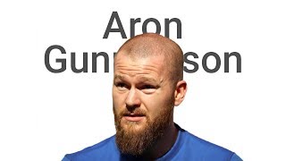 How to Pronounce Aron Gunnarsson [upl. by Ahsaele]