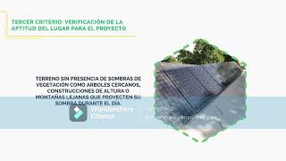 Energía Solar Modulo 1 Criterios para la selección de sistemas fotovoltaicos [upl. by Cornel]