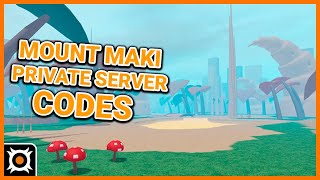 Shindo Life  Mount Maki Private Server Codes List [upl. by Keheley]