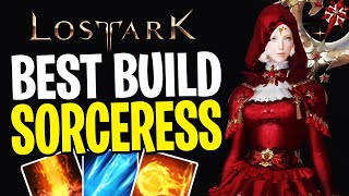 The Highest DPS Sorceress Build In Lost Ark  Best Sorceress PVE Build [upl. by Anahpos]