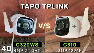 TPLINK TAPO 4MP VS TAPO 3MP WIFI Camera 2024  Unboxing  Manual  Review  Ratings [upl. by Lourie383]