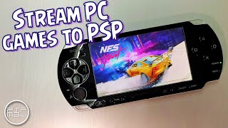 Stream PC games to PSP  PSPdisp guide [upl. by Anahir]