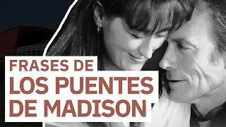 20 Frases de Los Puentes de Madison 🎬 [upl. by Anwat]