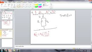 Transformer Equivalent Circuitالدائره المكافئه للمحول [upl. by Kirchner]